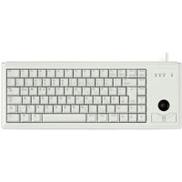 White Keyboard with Trackball Cherry G84 UltraSlim - Droom-world