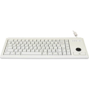 White Keyboard with Trackball Cherry G84 UltraSlim