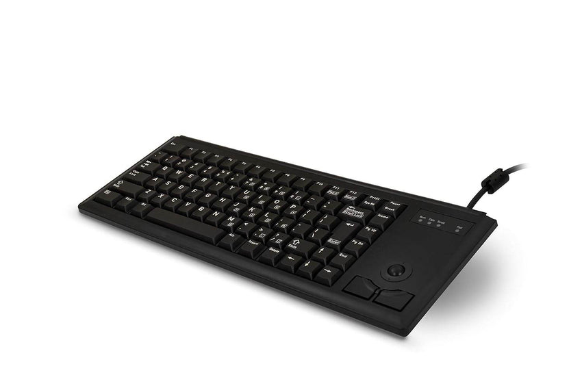 Keyboard with Trackball - Droom-world