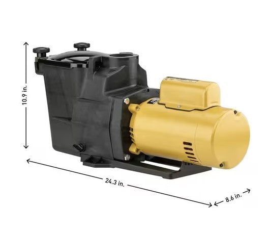 Hayward W3SP2607X10 Super Pump Pool Pump, 1 HP