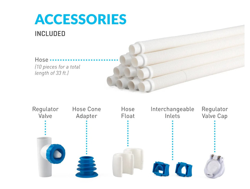 Hayward W3PVS20JST Poolvergnuegen Suction Pool Cleaner for In-Ground Pools up to 16 x 32 ft. (Automatic Pool Vacuum)