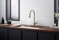 KOHLER K-99259-VS Artifacts Kitchen Sink Faucet, 17.63 x 4.31 x 8.50 Inches, Vibrant Stainless