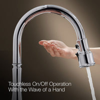 KOHLER K-99259-VS Artifacts Kitchen Sink Faucet, 17.63 x 4.31 x 8.50 Inches, Vibrant Stainless